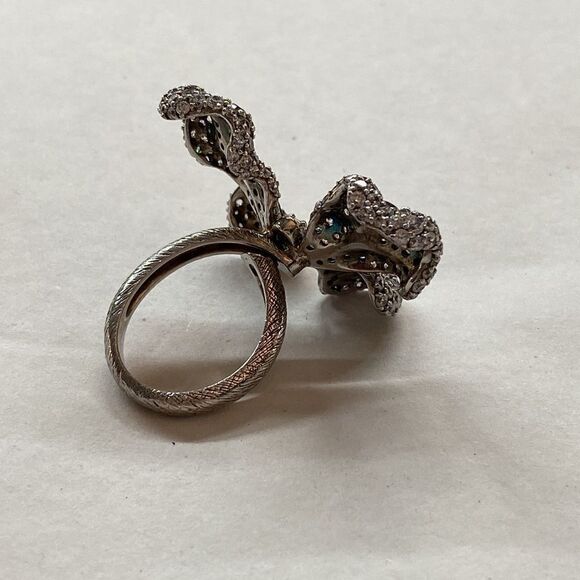 CZ Butterfly Ring - Picture 8 of 16